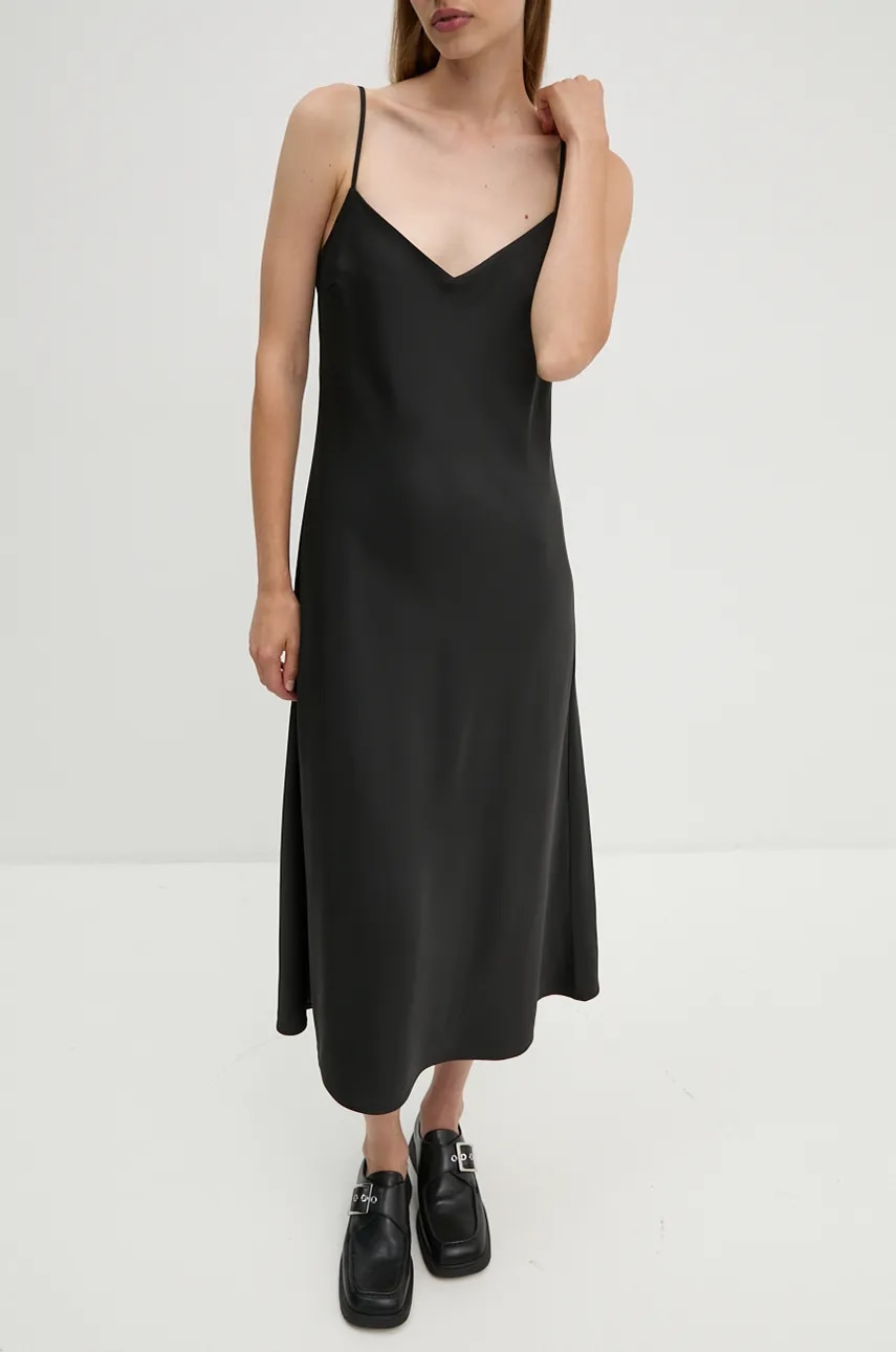 2NDDAY rochie Astralas culoarea negru