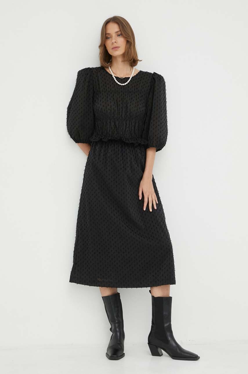2NDDAY rochie culoarea negru