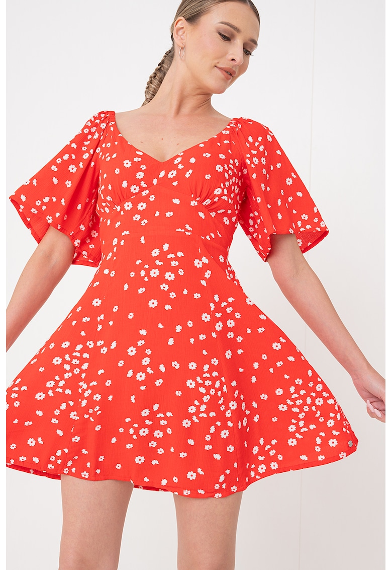 69482 Rochie vaporoasa cu model floral Island Escape