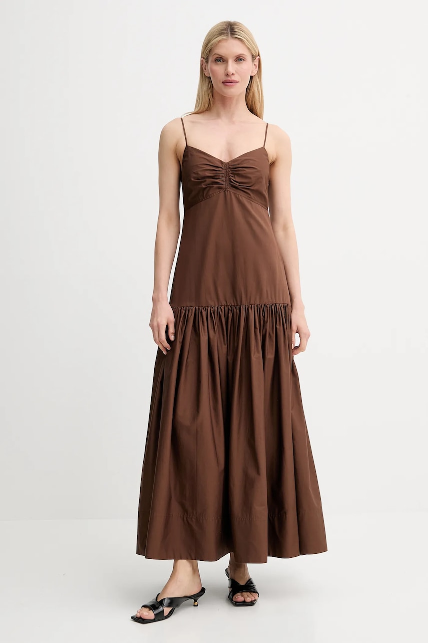 A.L.C. rochie Harper culoarea maro