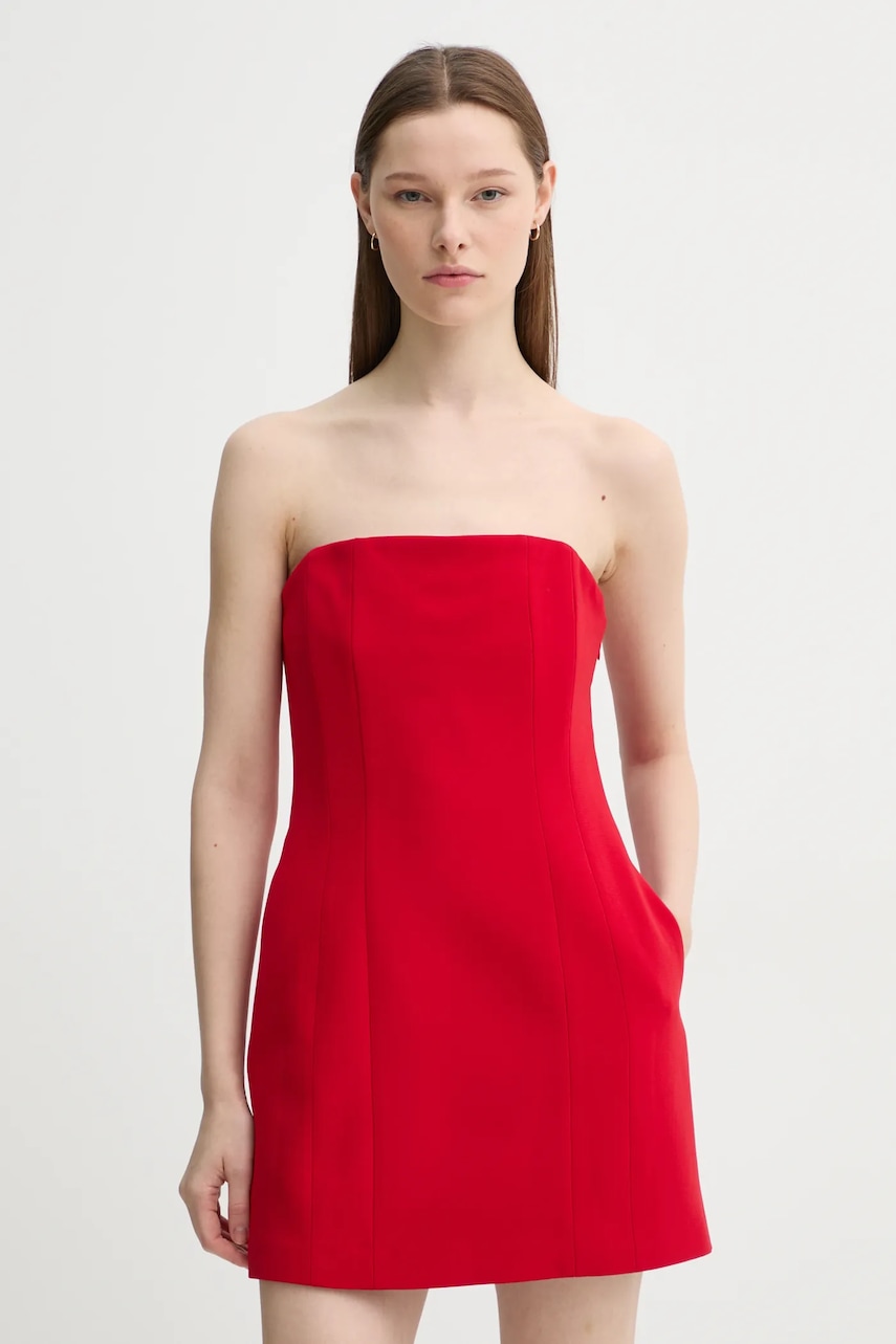 A.L.C. rochie culoarea rosu