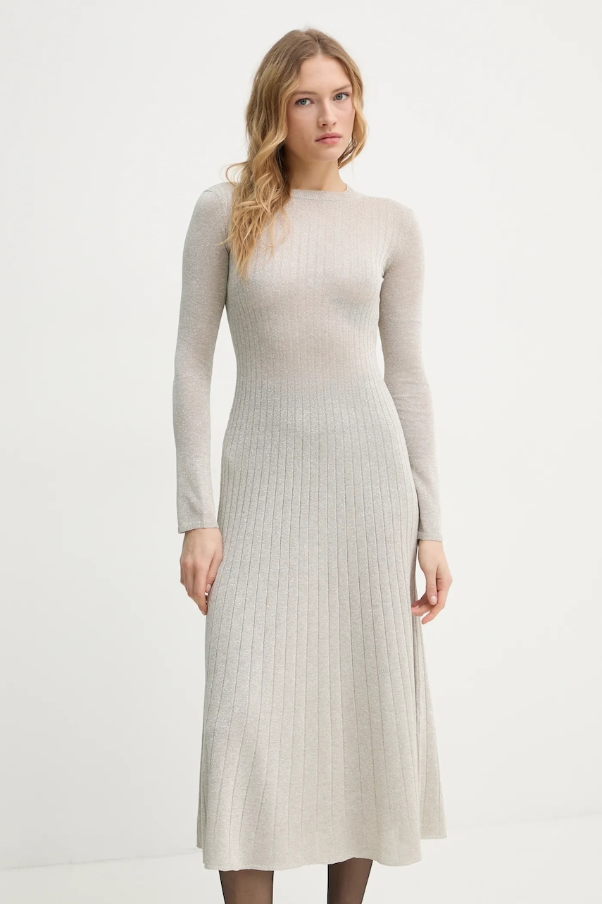 AERON rochie PAVLOVA culoarea bej