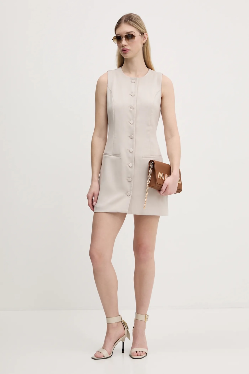 Abercrombie & Fitch rochie culoarea bej