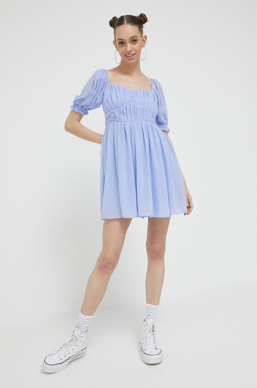 Abercrombie & Fitch rochie culoarea bleu