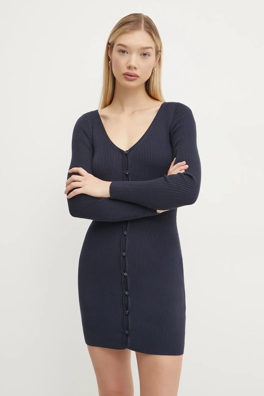 Abercrombie & Fitch rochie culoarea bleumarin