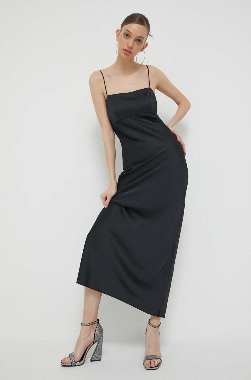 Abercrombie & Fitch rochie culoarea negru