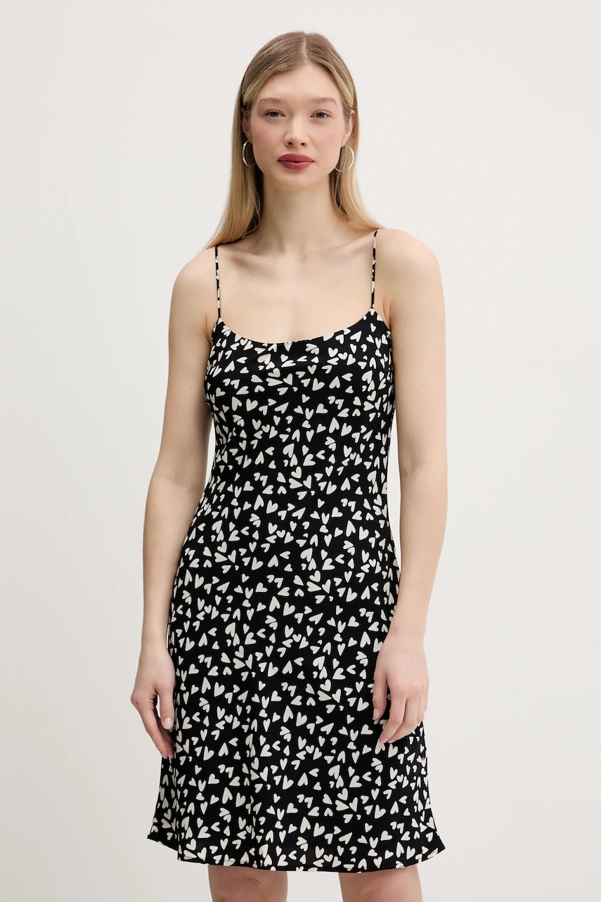 Abercrombie & Fitch rochie culoarea negru