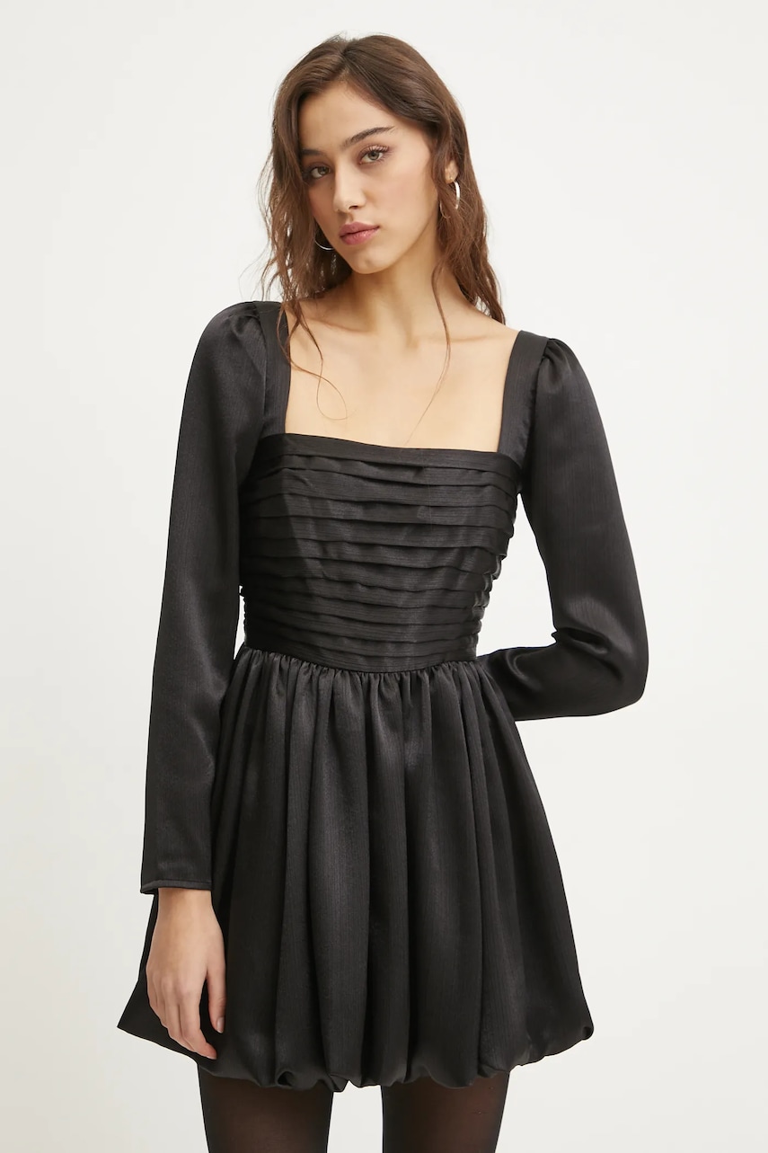 Abercrombie & Fitch rochie culoarea negru