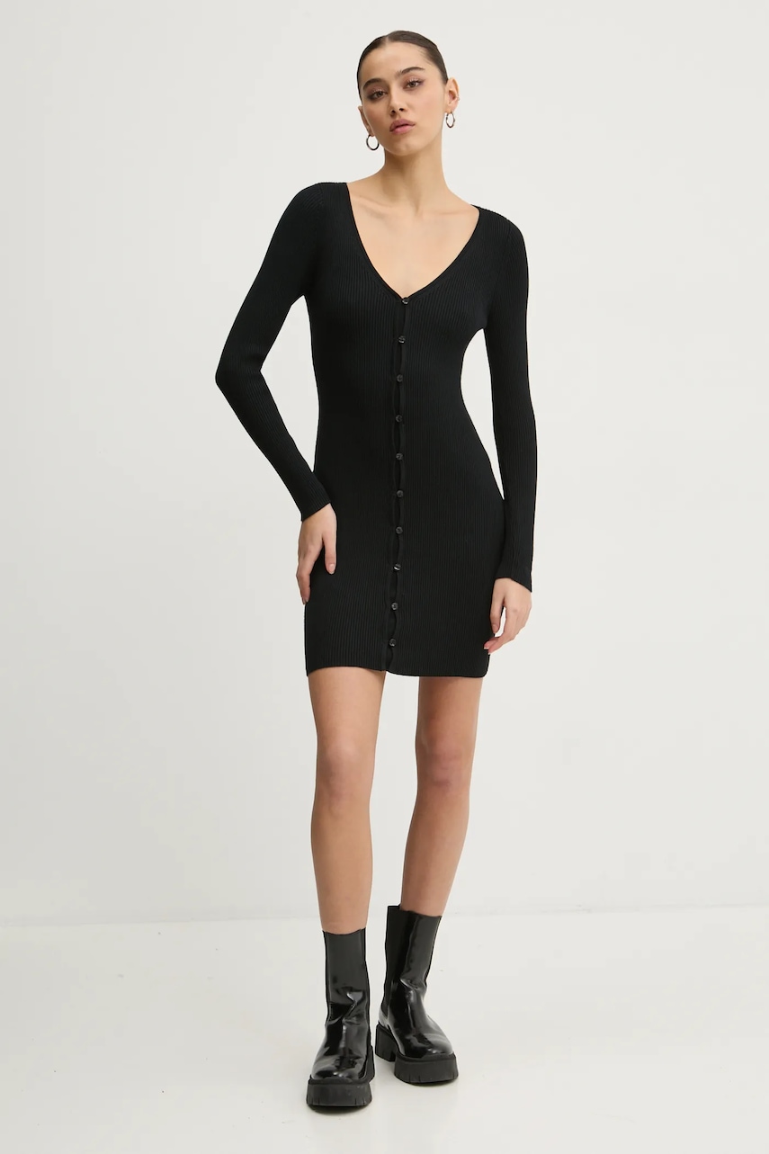 Abercrombie & Fitch rochie culoarea negru