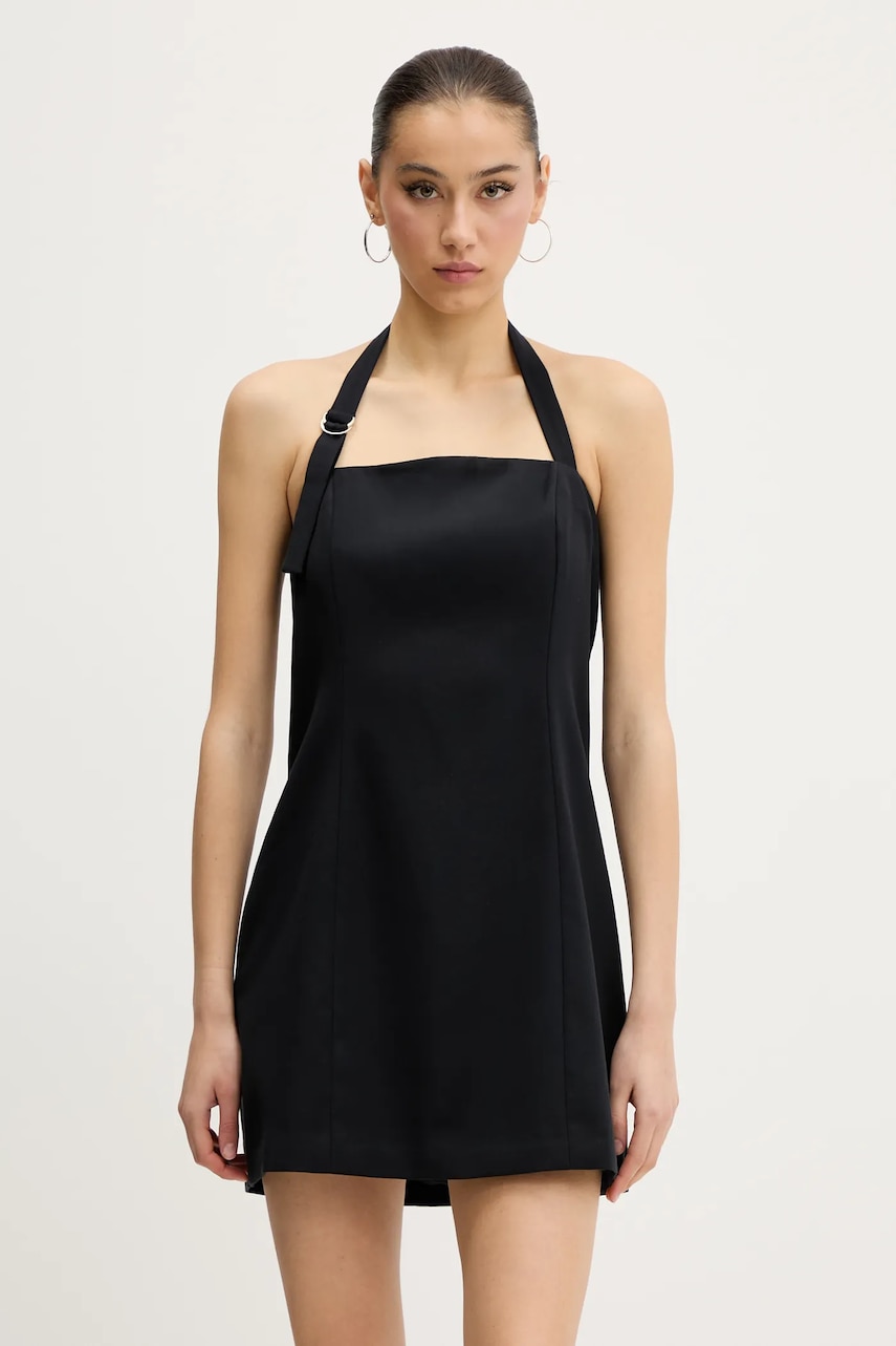 Abercrombie & Fitch rochie culoarea negru