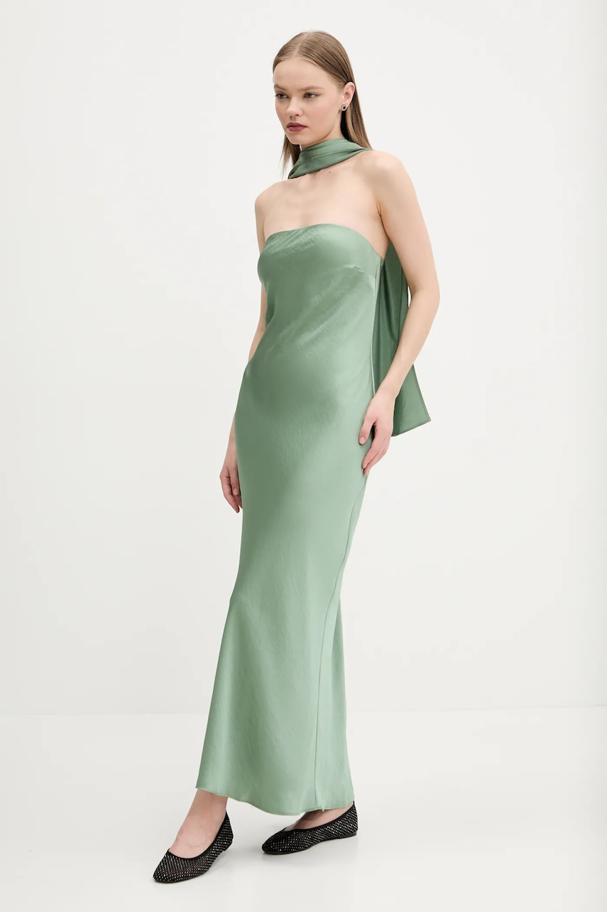 Abercrombie & Fitch rochie culoarea verde