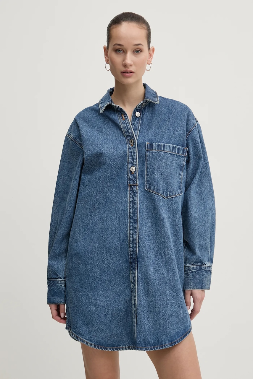 Abercrombie & Fitch rochie din denim mini