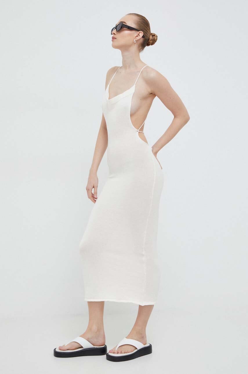 Alohas rochie culoarea bej