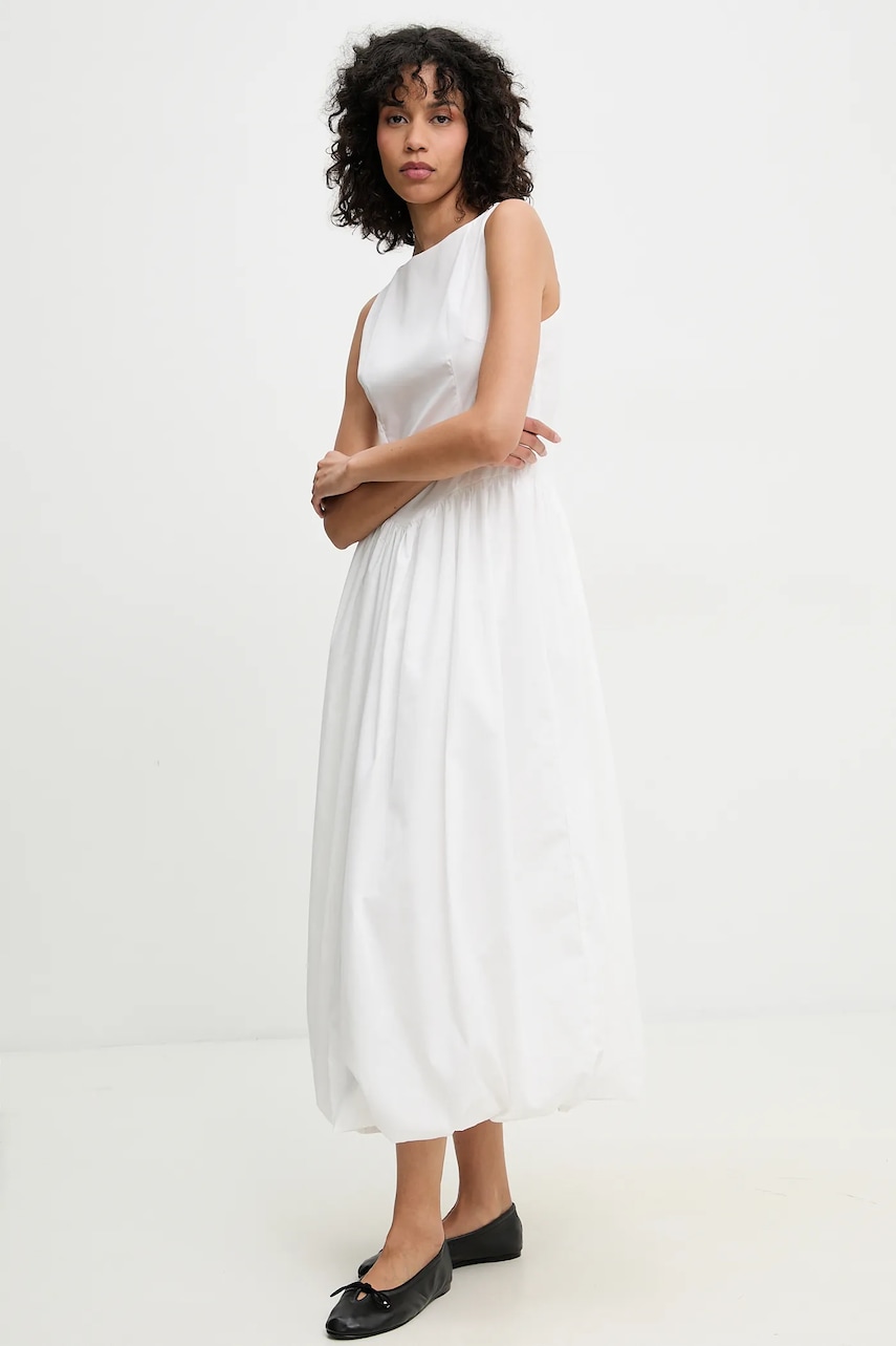 Answear Lab rochie culoarea alb