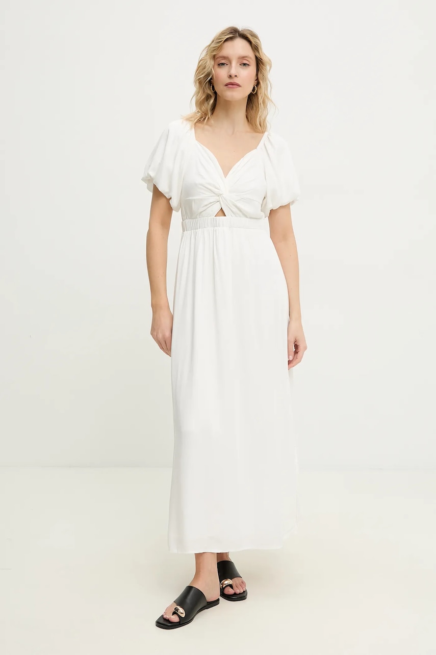 Answear Lab rochie culoarea alb