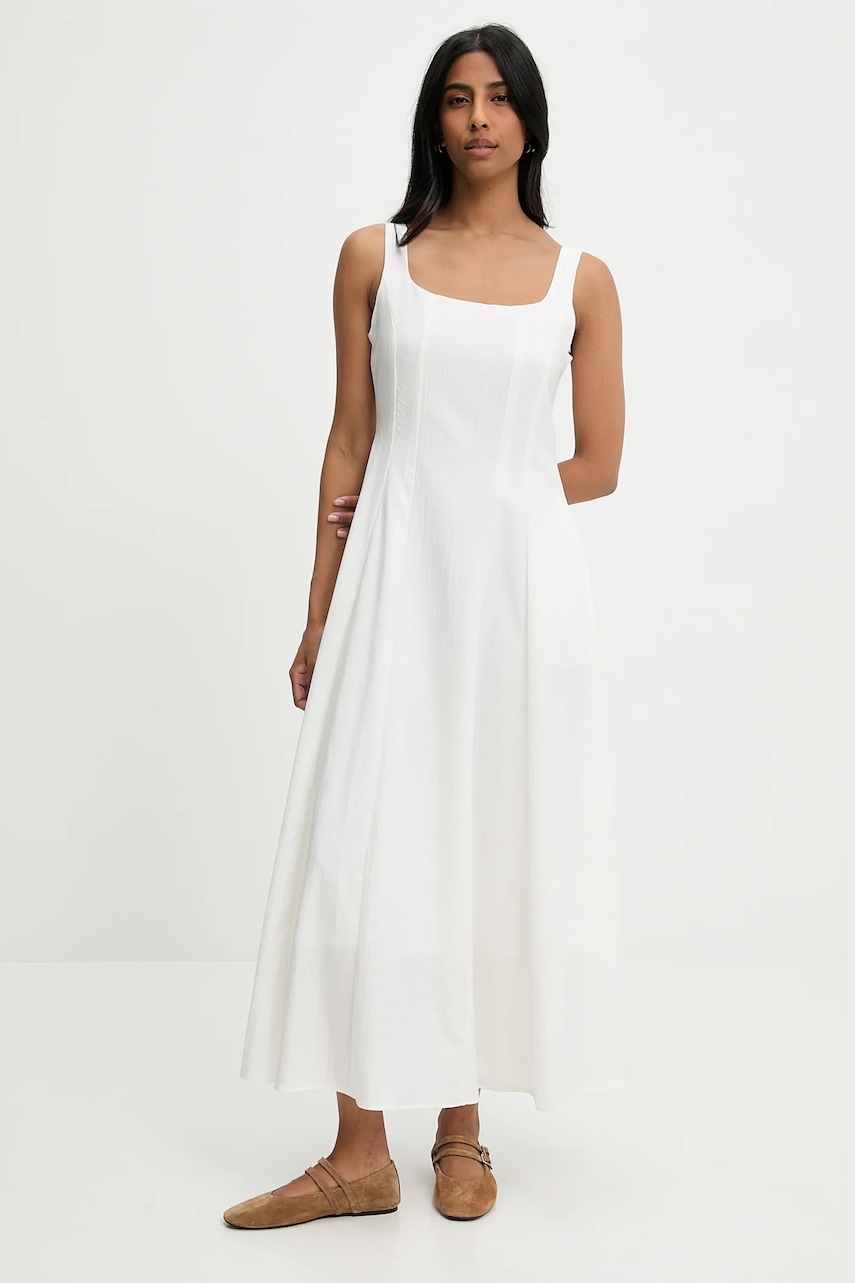 Answear Lab rochie culoarea alb