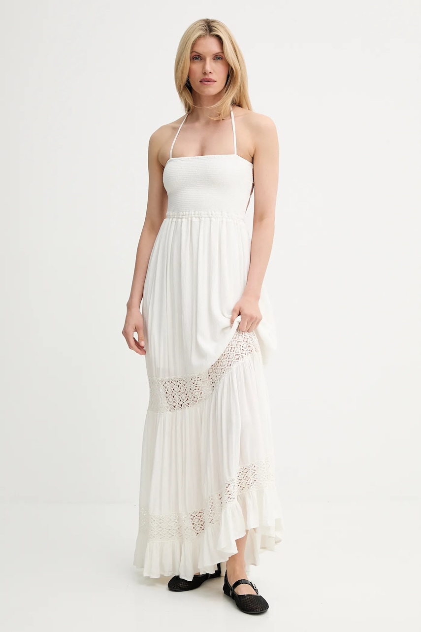 Answear Lab rochie culoarea alb