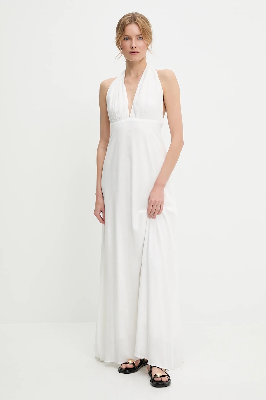 Answear Lab rochie culoarea alb