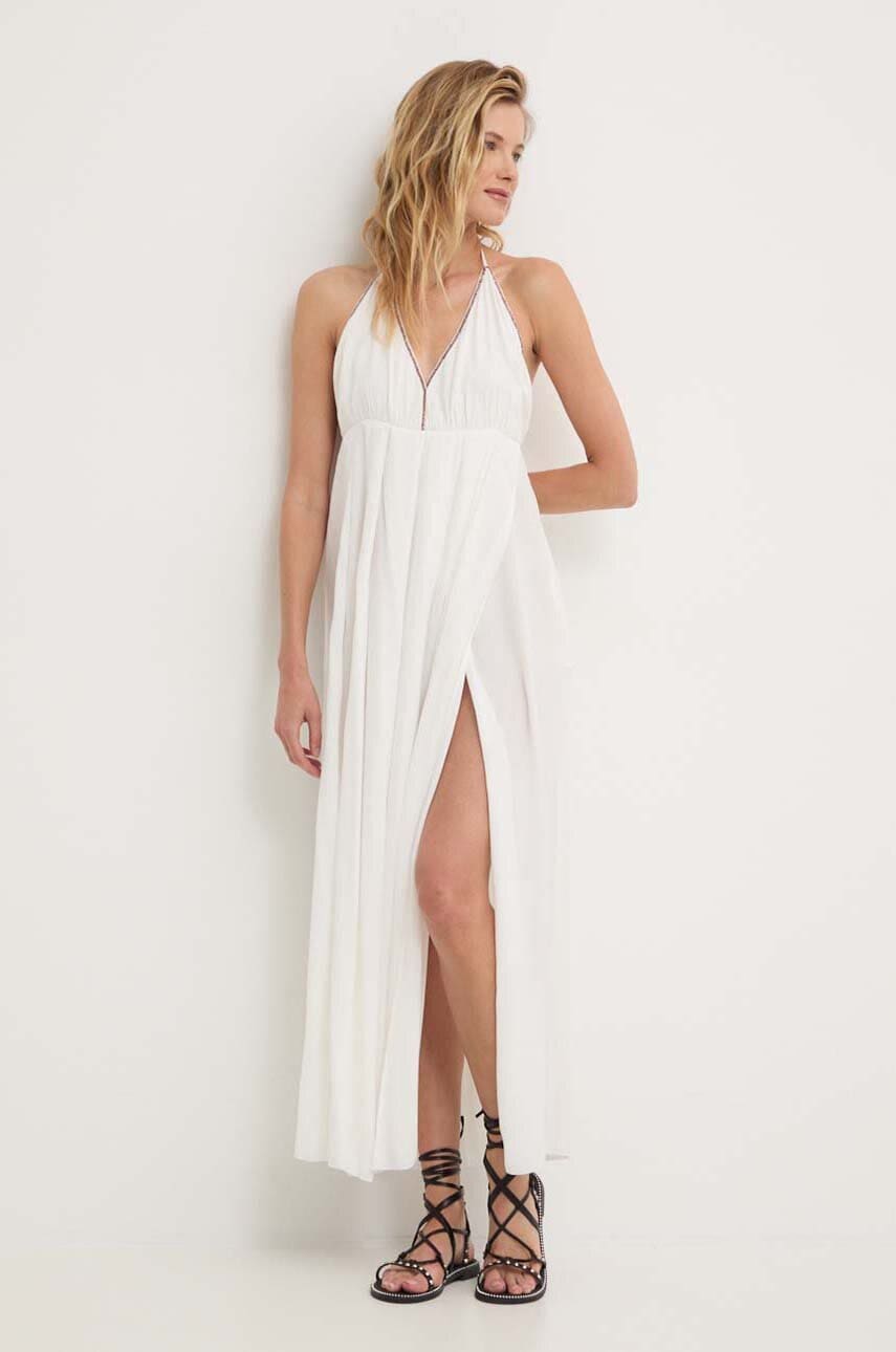 Answear Lab rochie culoarea alb