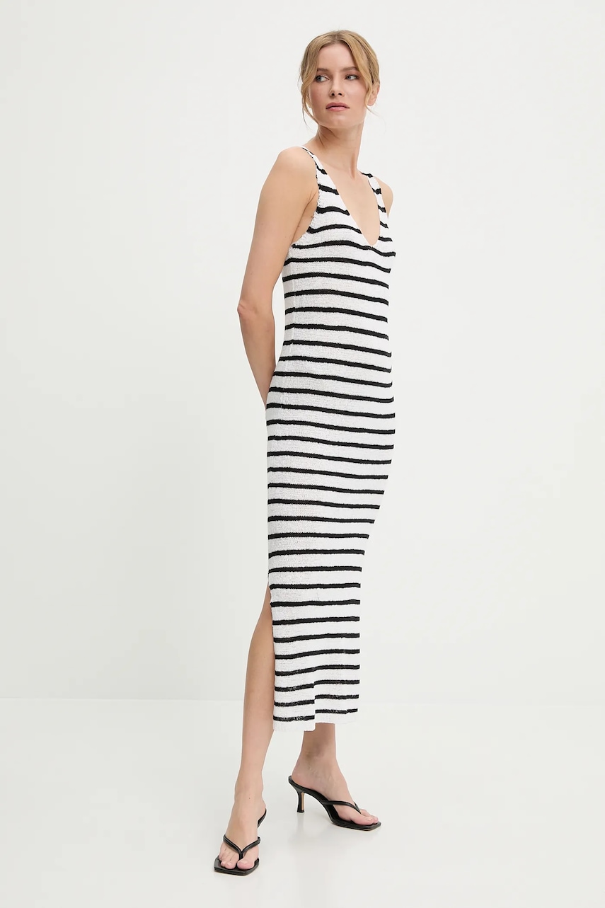 Answear Lab rochie culoarea alb