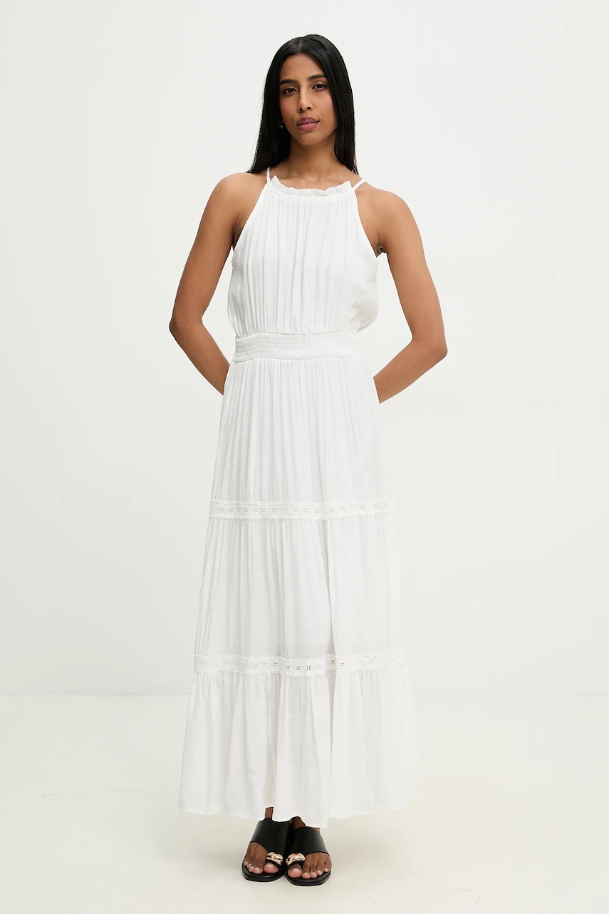 Answear Lab rochie culoarea alb