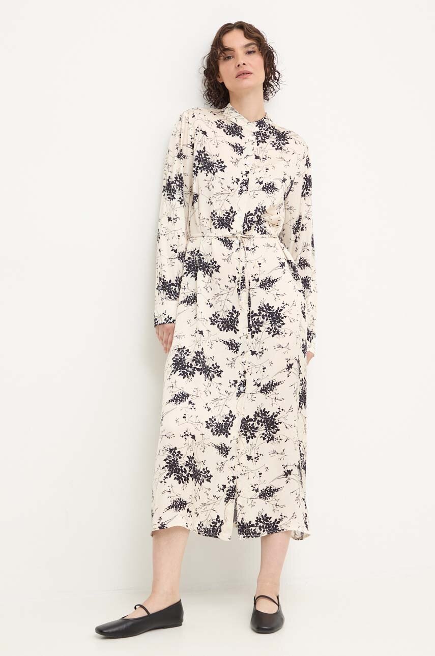 Answear Lab rochie culoarea alb