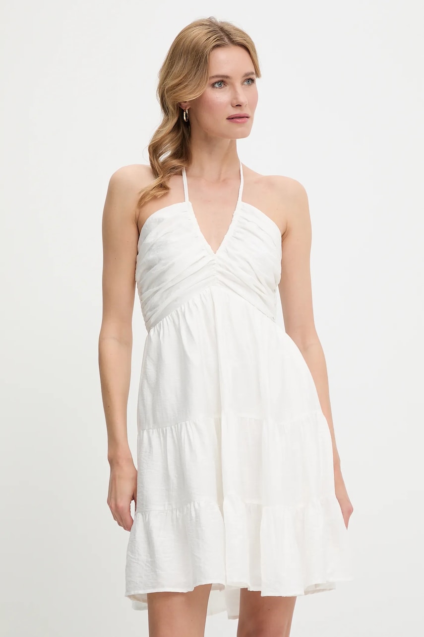 Answear Lab rochie culoarea alb