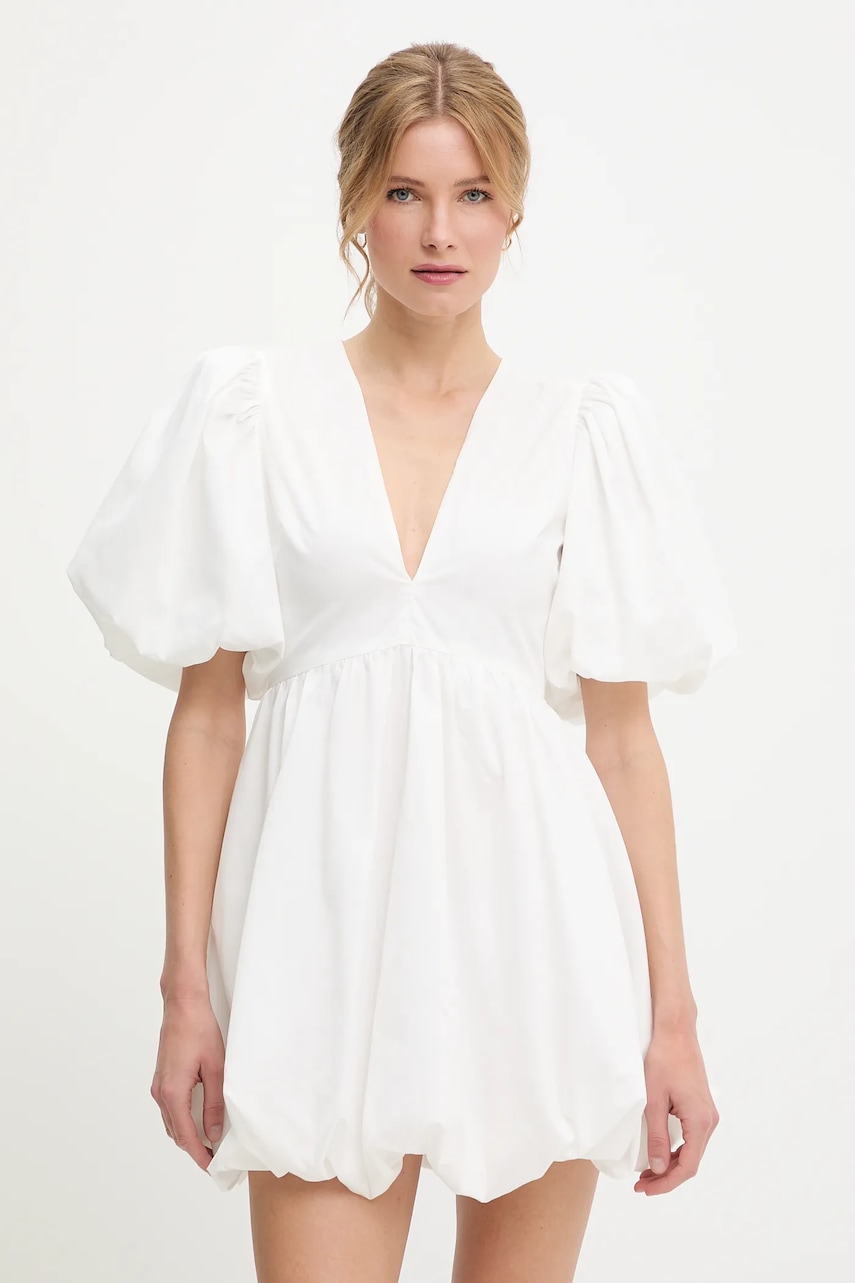 Answear Lab rochie culoarea alb