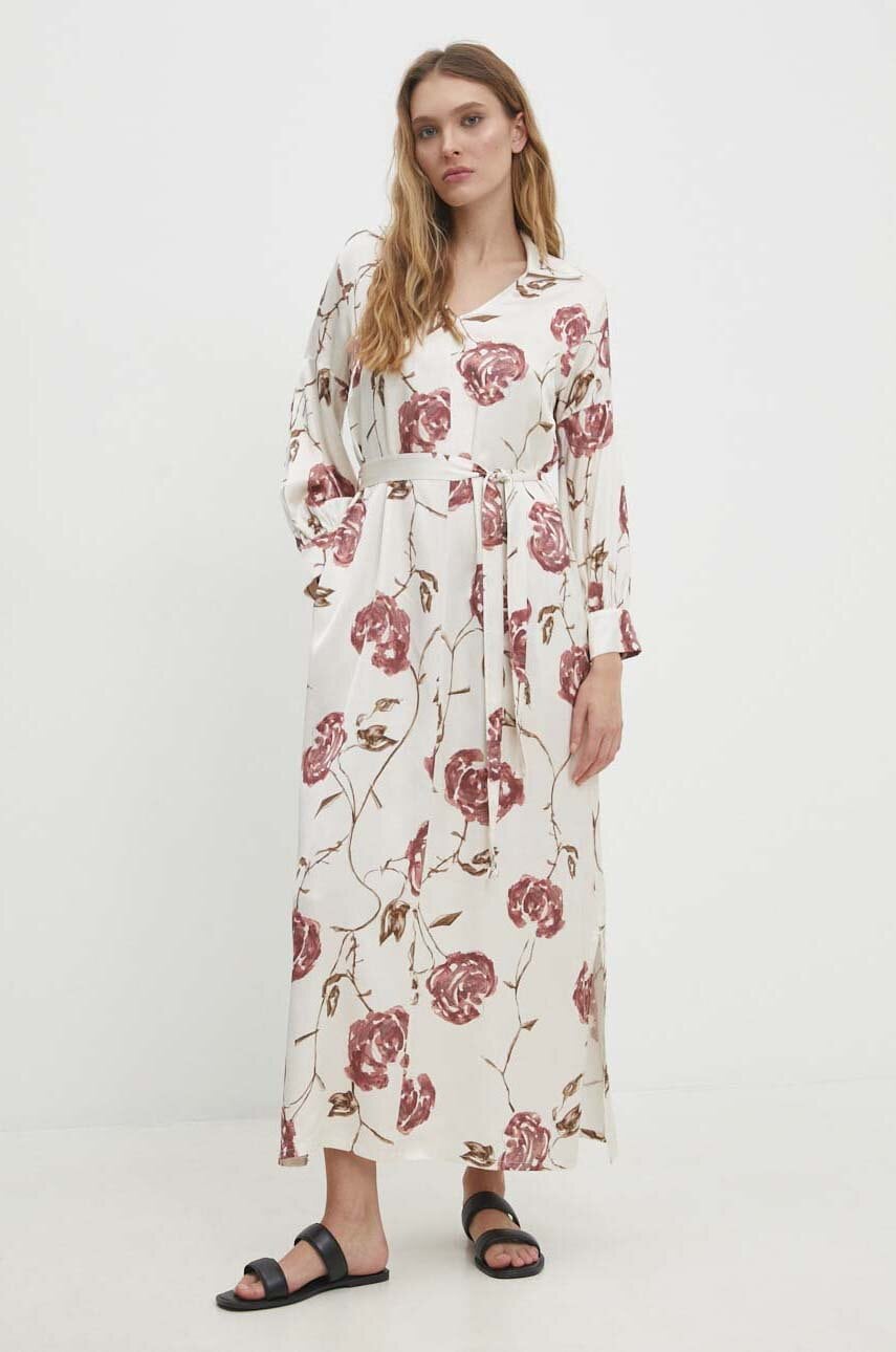 Answear Lab rochie culoarea bej
