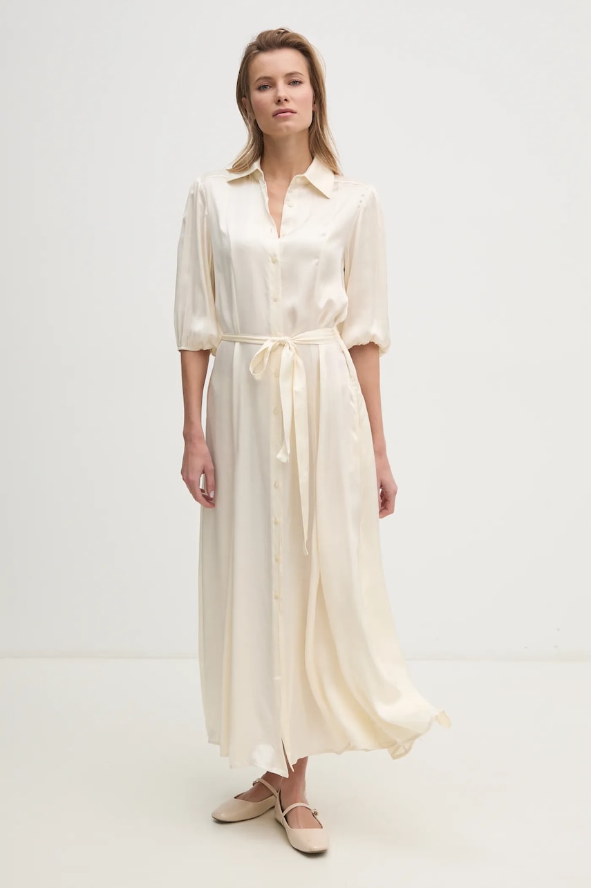 Answear Lab rochie culoarea bej