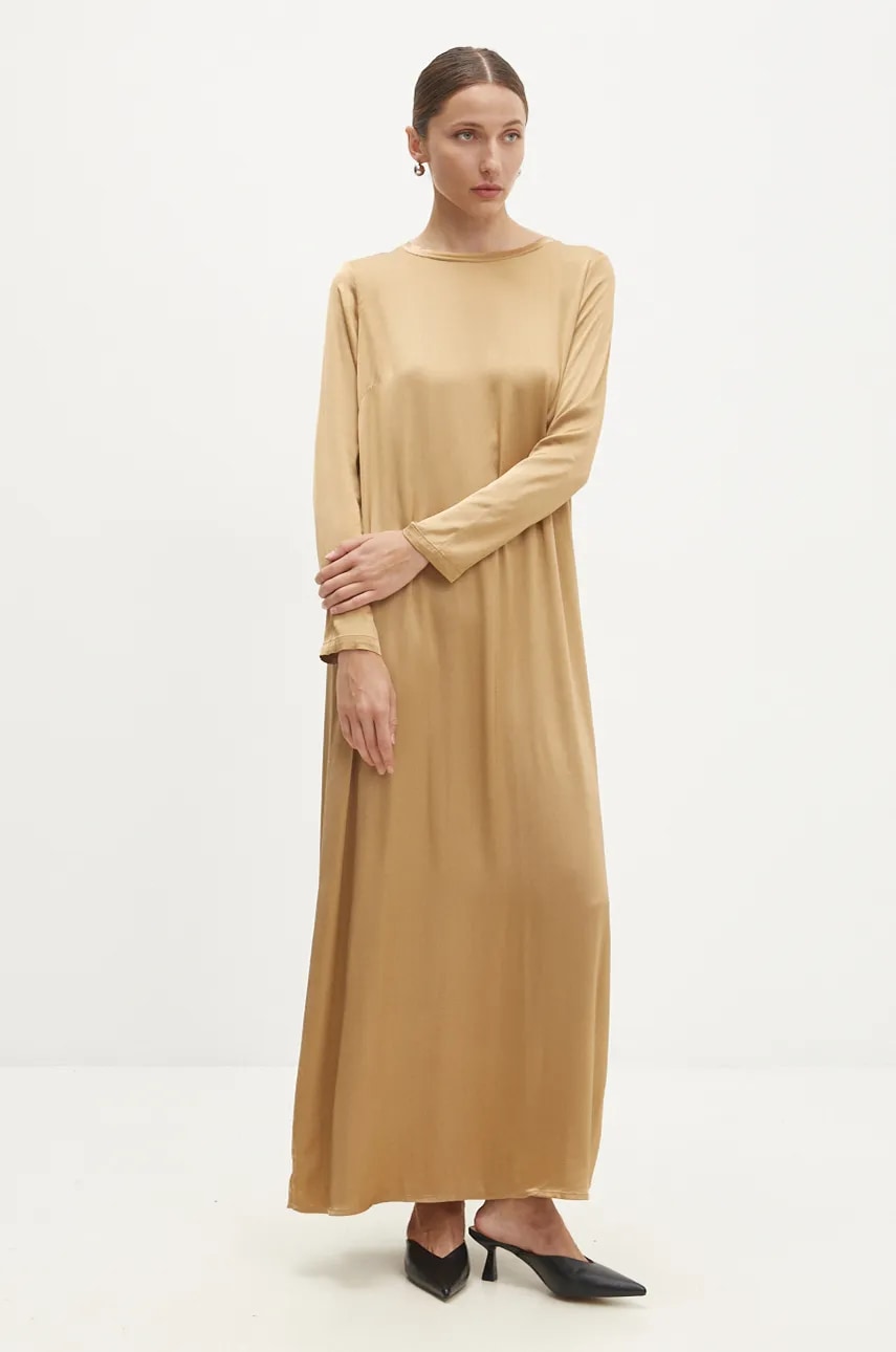 Answear Lab rochie culoarea bej