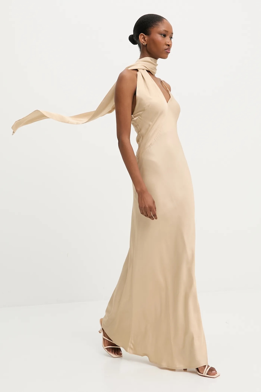Answear Lab rochie culoarea bej