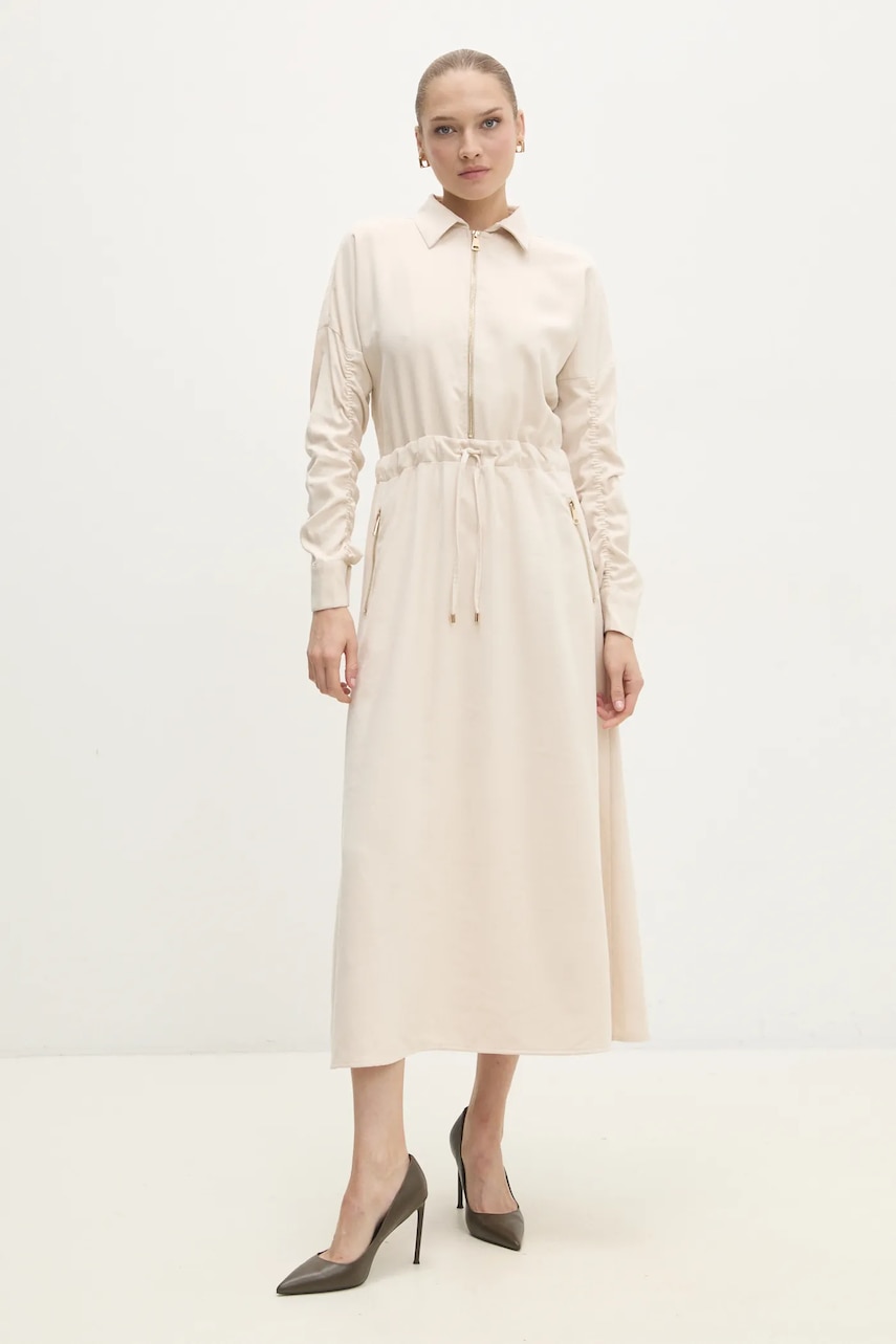 Answear Lab rochie culoarea bej