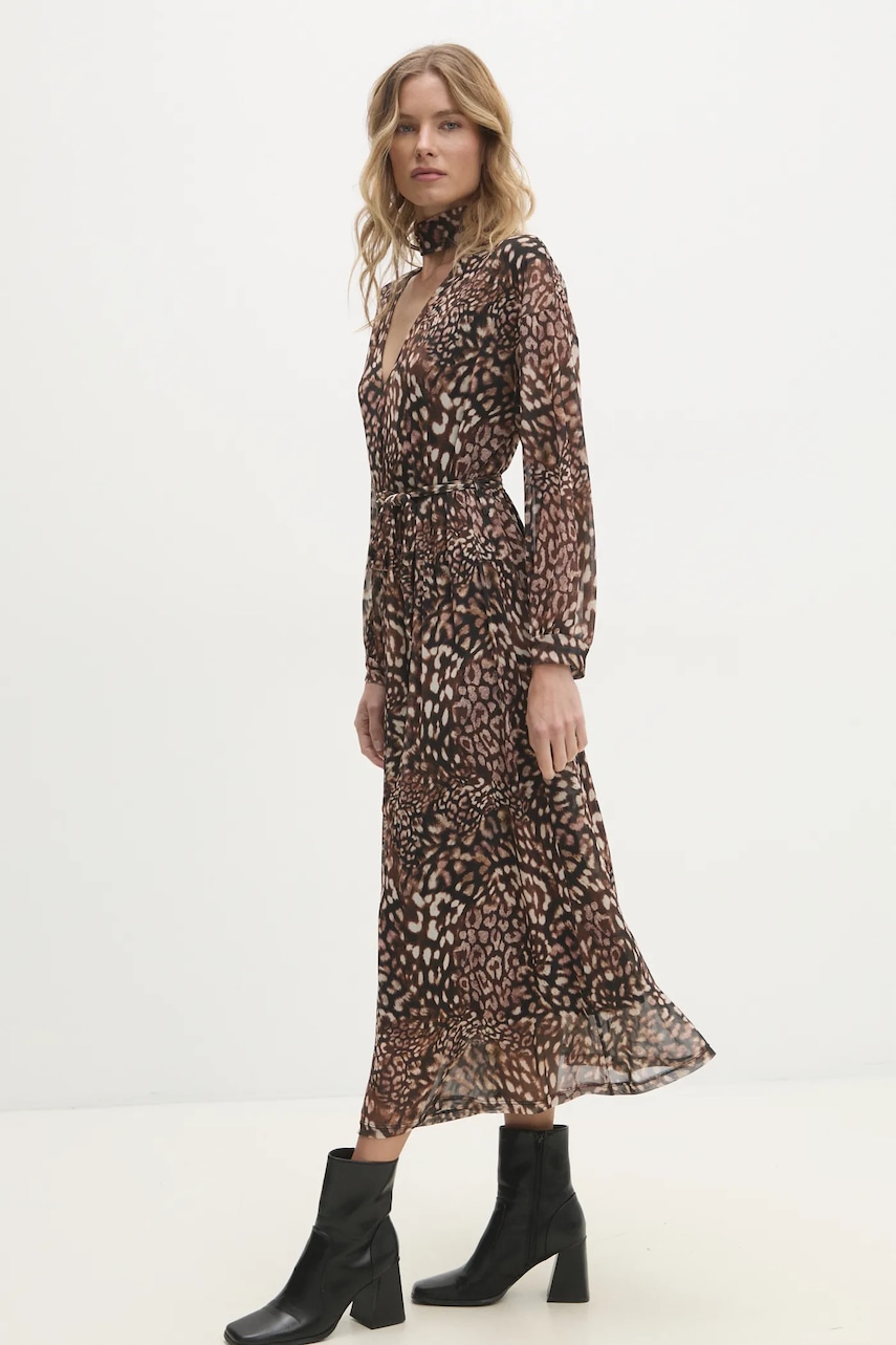 Answear Lab rochie culoarea bej