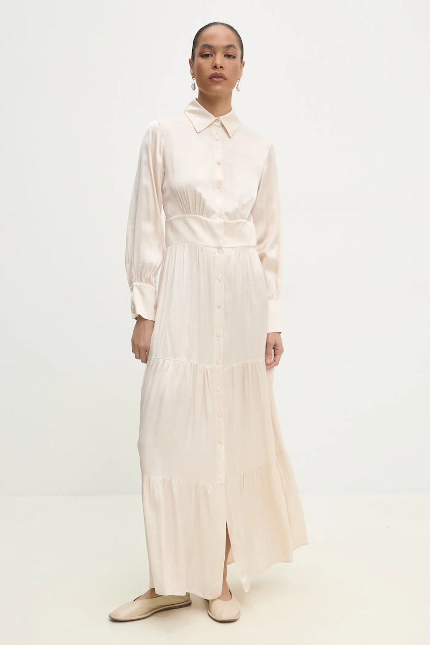 Answear Lab rochie culoarea bej