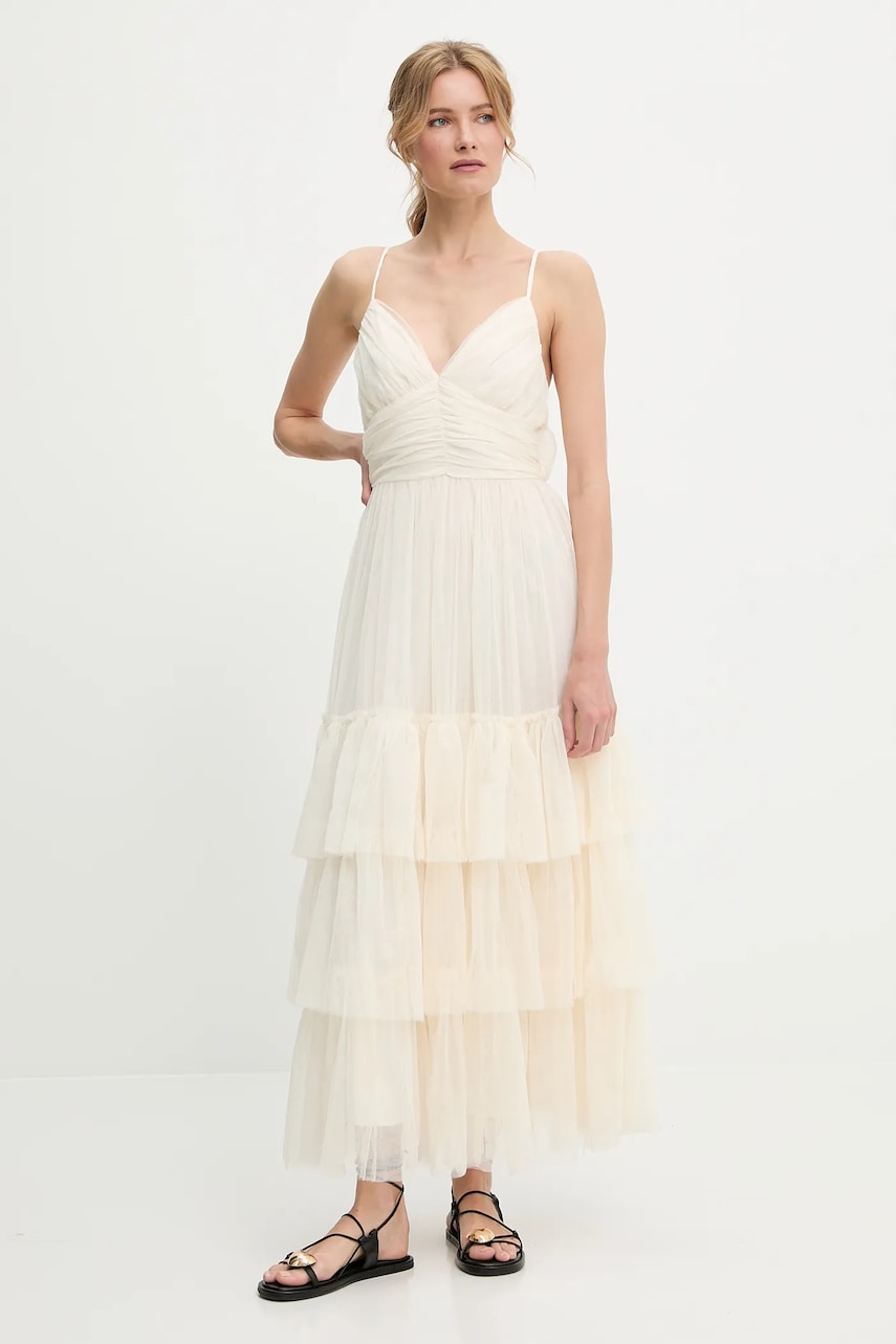 Answear Lab rochie culoarea bej