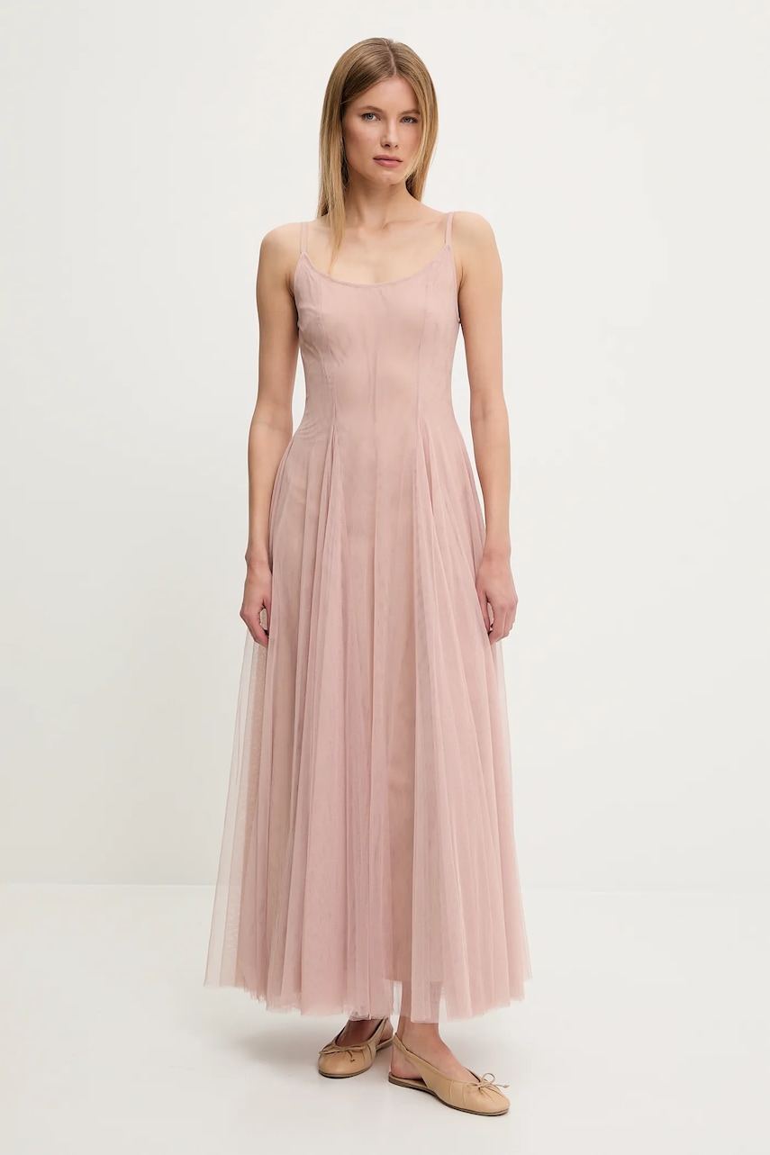Answear Lab rochie culoarea bej