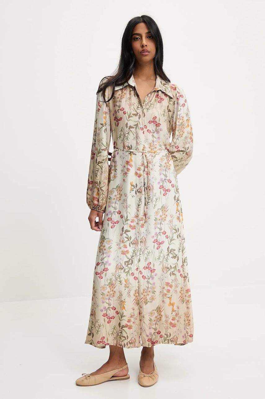 Answear Lab rochie culoarea bej