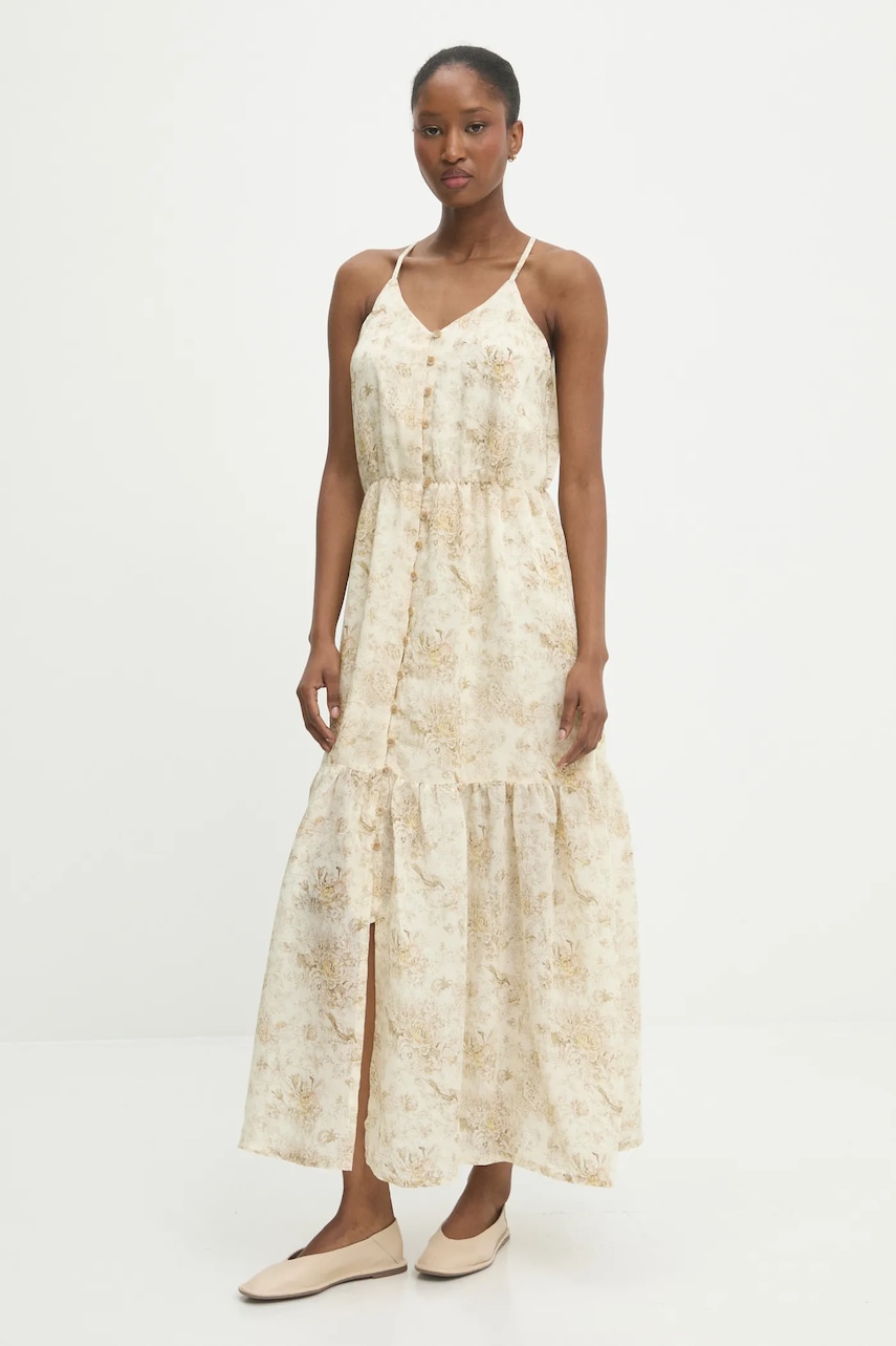 Answear Lab rochie culoarea bej