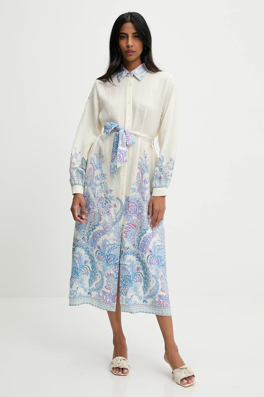 Answear Lab rochie culoarea bej