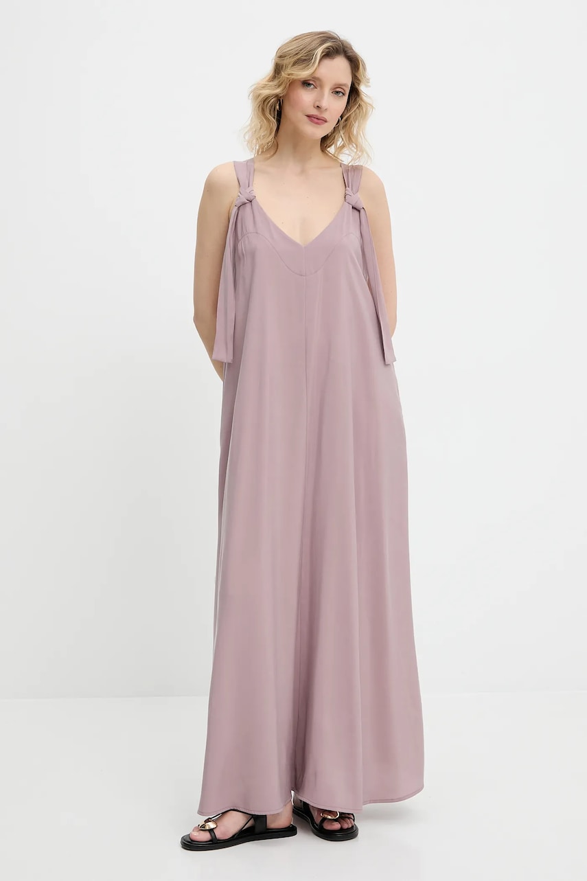 Answear Lab rochie culoarea bej