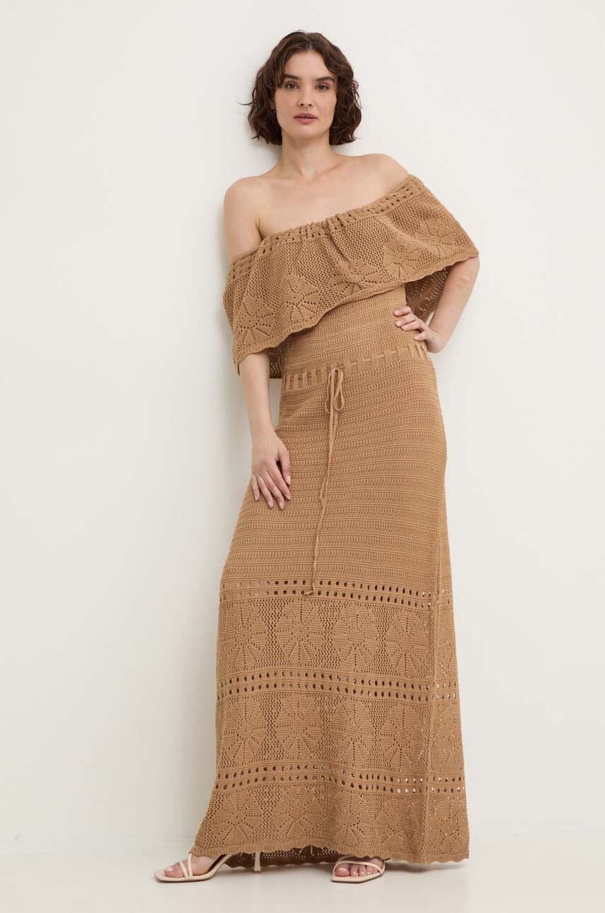 Answear Lab rochie culoarea bej