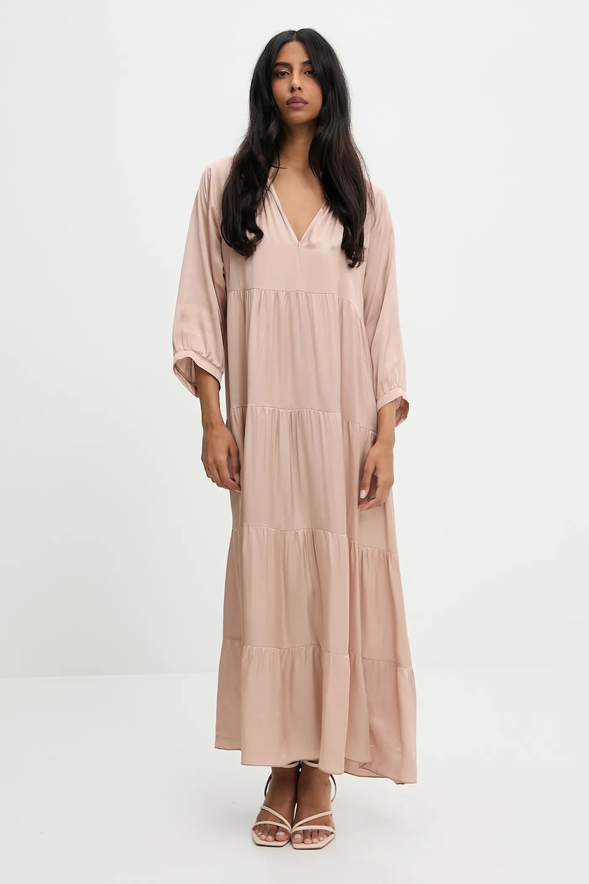 Answear Lab rochie culoarea bej