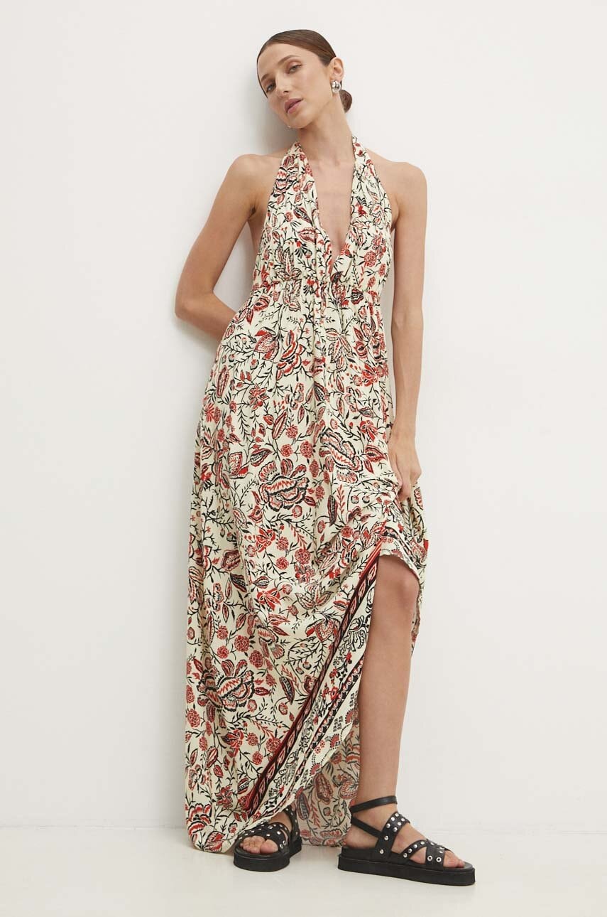 Answear Lab rochie culoarea bej