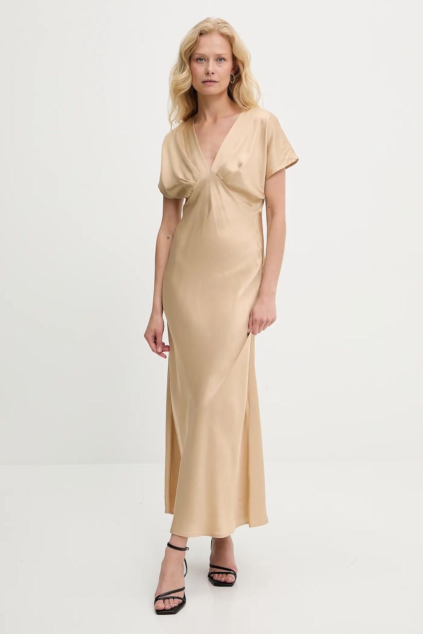 Answear Lab rochie culoarea bej
