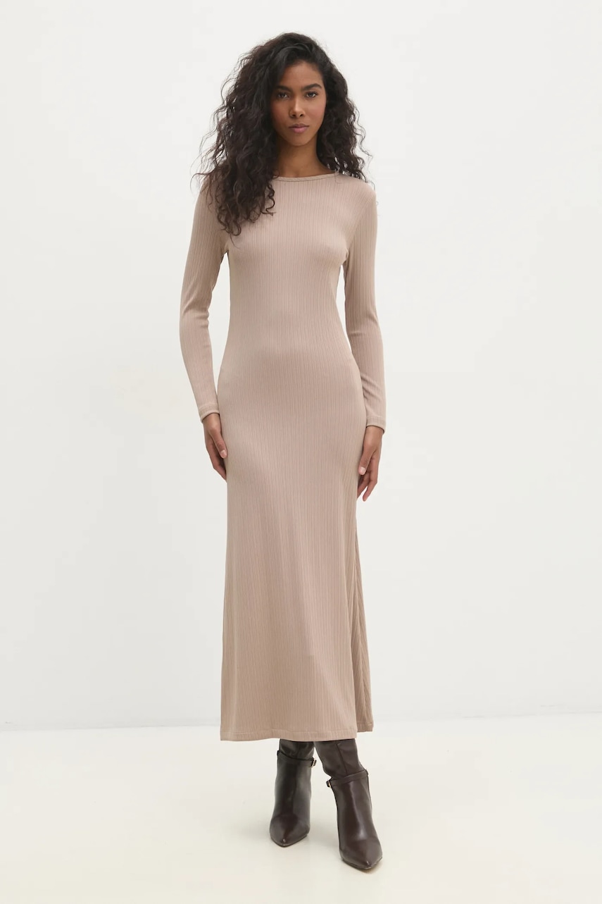Answear Lab rochie culoarea bej