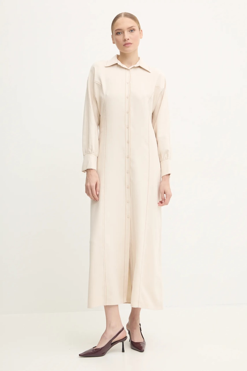 Answear Lab rochie culoarea bej
