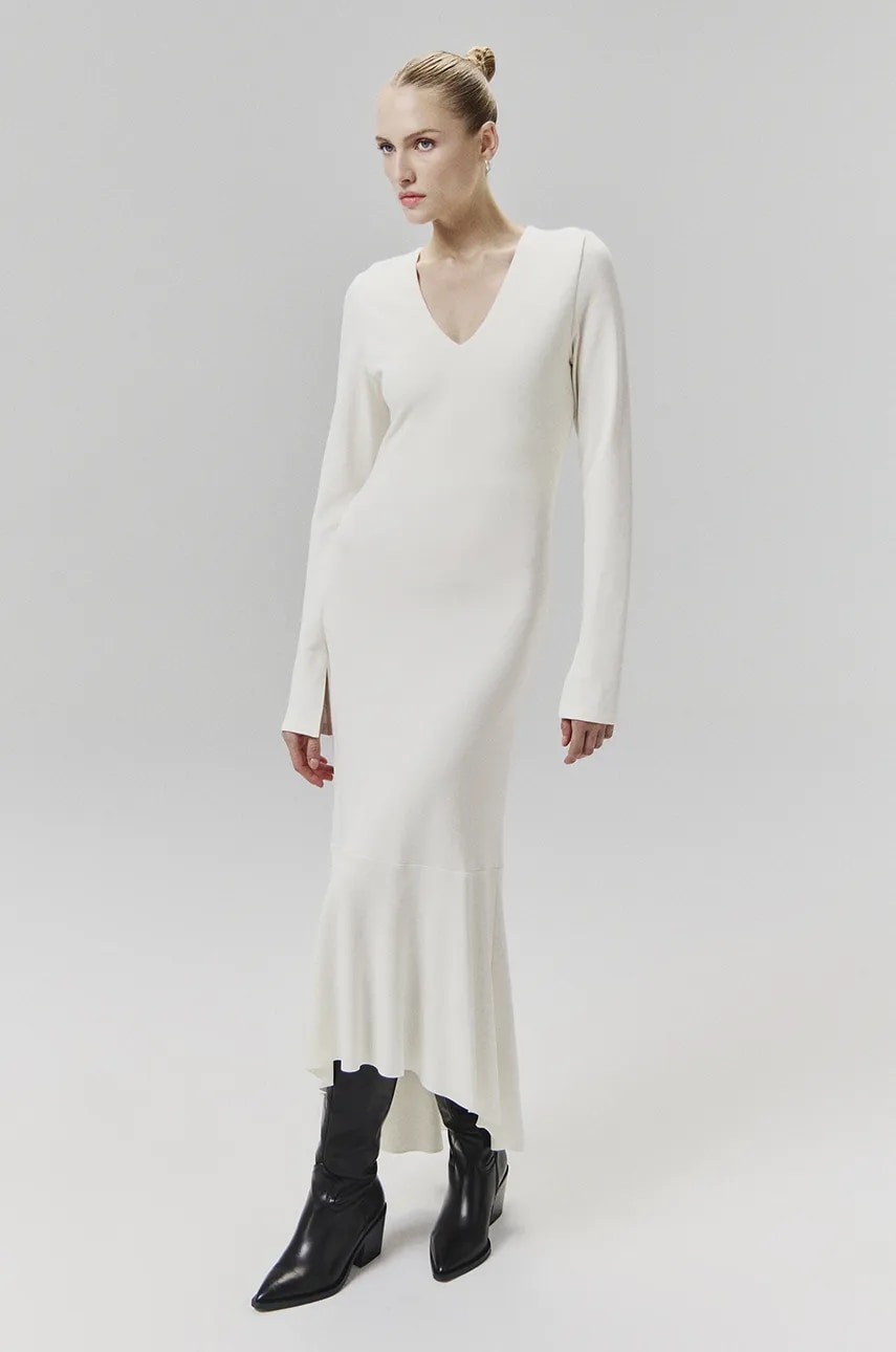 Answear Lab rochie culoarea bej