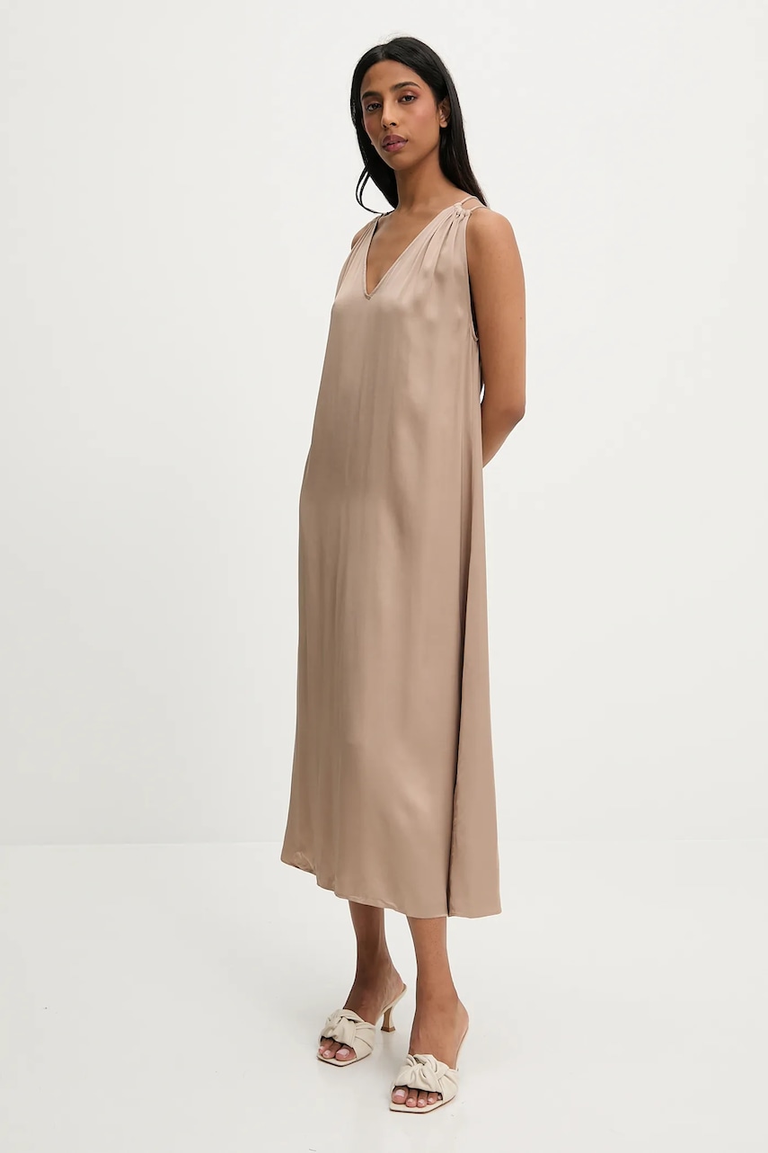 Answear Lab rochie culoarea bej