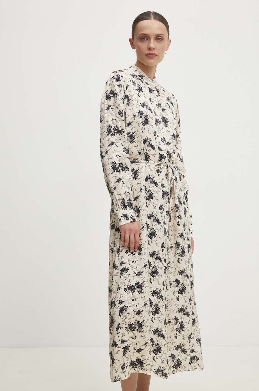 Answear Lab rochie culoarea bej